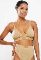Missguided - Msgd soft triangle bra - taupe