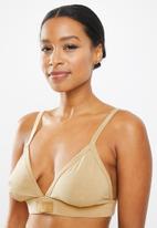 Missguided - Msgd soft triangle bra - taupe