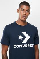 Converse - Star chevron graphic tee - navy