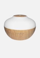 Aura - Sanctuary diffuser with 1 Vile of oil-white and natural