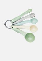 Kitchen Craft - Classics five piece measuring spoon set- Multi-colour