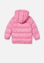 Cotton On - Frankie puffer jacket - pink 