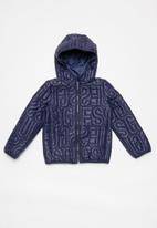GUESS - Boys theremore nylon jacket - blue