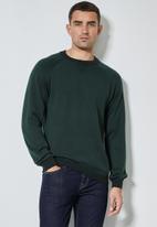 Superbalist - Sporty crew pullover knit jersey - green