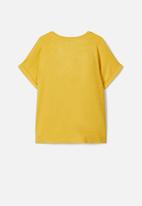 name it - Kyrra short sleeve top - yellow