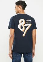 Cutty - Tshirt placement print - navy