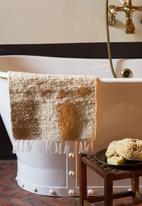 Barrydale Hand Weavers - Thick weave bath mat - natural