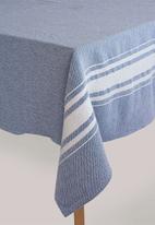 Barrydale Hand Weavers - Contemporary table cloth - indigo