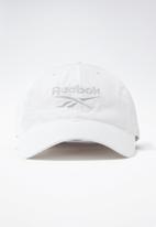 Reebok - Te logo cap - white