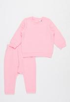 Cotton On - Greer & emerson quilted tracksuit - cali pink