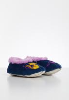 snoozies!® - Cat with ball of wool - navy