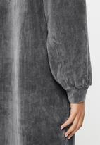 Glamorous - Oversized maxi jumper dress - grey