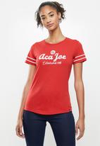 Aca Joe - Basketball short sleeve T-shirt - red