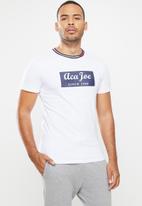 Aca Joe - Aca joe block T-shirt - white
