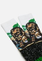 Stance Socks - Stance chewbacca - black & green 