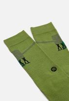 Stance Socks - Stance army men - green 