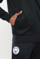 PUMA - Manchester City FC Iconic MCS Men's Track Jacket    - black & blue 