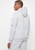 Cutty - Jacket sweater (hoodie) - light grey