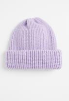 POP CANDY - Baby girls turn up beanie - lilac