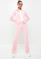 Juicy Couture - Towel tanya track top - pink
