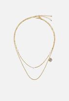 Violeta by Mango - Orion necklace - gold