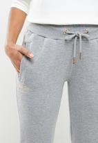 Download Small logo jogger pant - grey melange Aca Joe Trousers ...