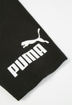 PUMA - Ess logo short tights - black