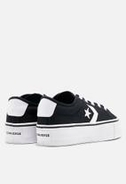 Converse - star replay platform all of the stars ox - black/white