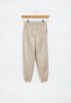 Superbalist - Girls coated jogger - neutral