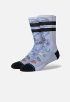 Stance Socks - Party wave socks - grey