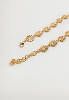 MANGO - Winnie necklace - gold