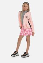 Gloss - Girls elastane sweat jacket - pink