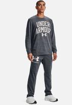 Under Armour - Ua rival terry crew - pitch grey full heather / onyx white