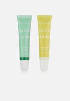 CHICK.cosmetics - Juice Balm - Mint Lemon + Coconut Smoothie Duo
