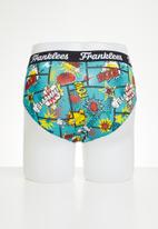 Franklees - Boom kapow briefs - turquoise 