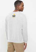 Kaizer Chiefs - Urban Edition - Monogram crew neck sweater with flock print detail - grey