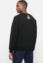 Kaizer Chiefs - Urban Edition - Collegiate logo crew neck sweater - black