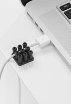 Litem - Cable bud mini pack of 4 - black