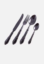Nicolson Russell - Antique plastique cutlery-black