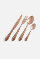 Nicolson Russell - Antique plastique cutlery-gold