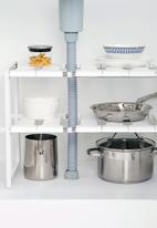 Litem - Sink organizing rack - white