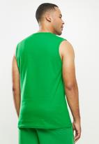 NBA - Celtic green retro vest (straight hem)  - cotton single jersey - green