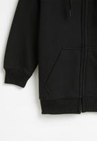 Ben Sherman - Boys cat zip through hoodie - black