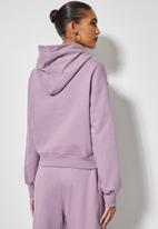 Superbalist - Crop hoodie - lilac