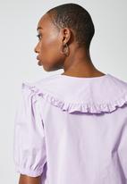 Superbalist - Peterpan collar blouse - lilac