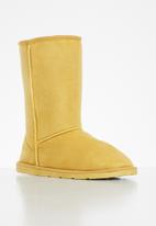 dailyfriday - Cas boot - mustard