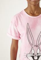 Flyersunion - Diamante bugs bunny - pink 