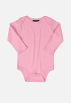 Quimby - Long sleeve babygrow - pink