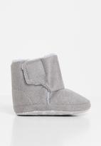 POP CANDY - Baby snuggle booties - grey