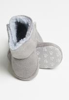 POP CANDY - Baby snuggle booties - grey